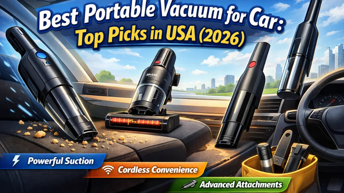 Best Portable Vacuum for Car: Top Picks in USA (2026)