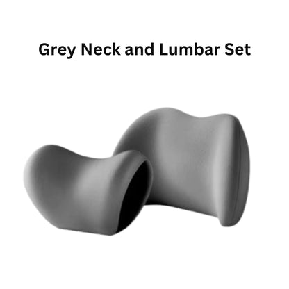 Memory Foam Car Neck Pillow and Lumbar Support