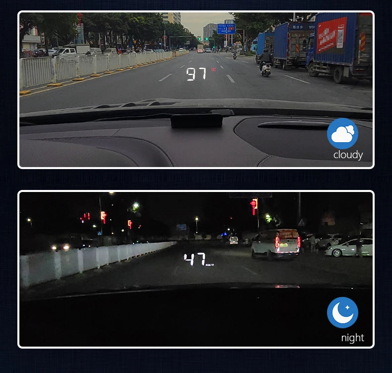 Real Life Shots of Heads Up Display