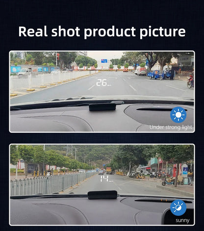 Head Up Display, HUD Projector with GPS  - M1 for All Cars & M3 for OBD2 EOBD Cars