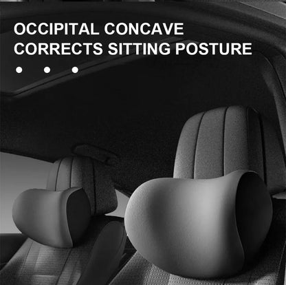 Car Neck and Lumbar Support Pillow for correct sitting posture