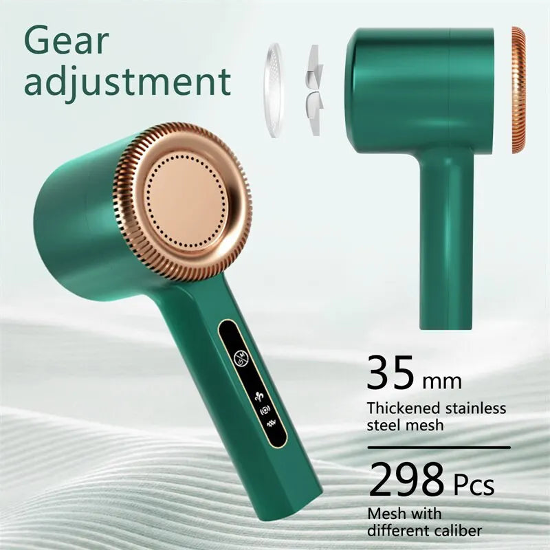 Lint Remover for Clothes with Gear Adjustment