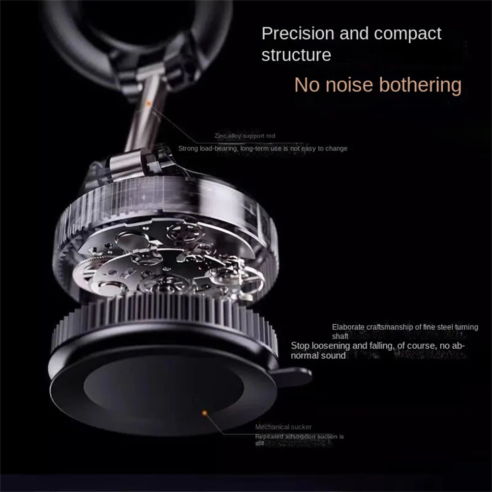 360° Vacuum Magnetic Phone Holder with Suction Cup