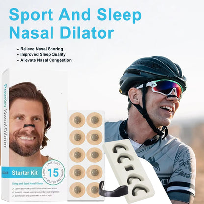 Sport & Sleep Nasal Dilator Kit – Reduce Snoring, Boost Oxygen
